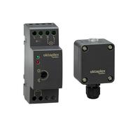 Oktaplex Edi interrupteur crépusculaire sur rail DIN 35 mm IP65 anthracite