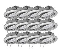 Oktaplex lot de 12 Dijon LED spots de plafond 230V gradable Orientable