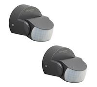 Oktaplex Lot de 2 Bea détecteur de Mouvement Infrarouge extérieur IP65