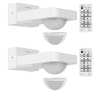 Oktaplex Lot de 2 Tea détecteur de Mouvement extérieur avec télécommande