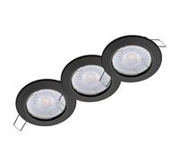 Oktaplex Lot de 3 Sedan spots LED encastrables 230 V, extra-plat 22 mm