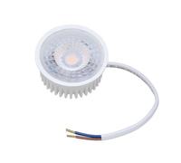 Oktaplex Lot de 6 ampoules plates GU10 Remplacement Module LED à intensité variable en continu 4,9 W 4000K 370lm Spot à encastrer Ampoule blanc neutre