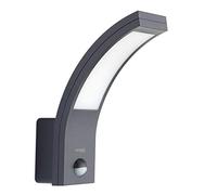 Oktaplex Rio applique murale extérieure détecteur de mouvement LED 10W | anthracite, 750lm, 3000K blanc chaud, IP54, 230V, pour jardin, garage, façade et cour, luminaire, éclairage
