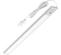 Oktaplex Riva Luminaire sous meuble LED plat à intensité variable blanc neutre 57,5 cm Éclairage de cuisine avec capteur 760 lm Luminaire sous meuble 10,2 W 230 V argent