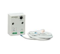 Oktaplex Rosa Mini interrupteur crépusculaire encastré capteur crépusculaire externe IP65 extérieur et intérieur 230V blanc