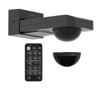 Oktaplex Tea détecteur de Mouvement extérieur Anthracite 360 degrés INCL. télécommande capteur Infrarouge 230V IP65 pour Plafond et Mur