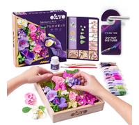 OKTO Wood&Craft Kit créatif DIY "Inspiration" Faire soi-même des pétales de rose