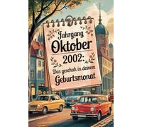 Oktober 2002 - Das geschah in deinem Geburtsmonat: Ein besonderes Geschenk für alle, die im Oktober 2002 geboren wurden - Die wichtigsten Ereignisse deines ersten Lebensmonats
