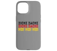 Oktoberfest allemand Zicke Zacke Zicke Zacke Hoi Hoi Hoi Coque pour iPhone 15