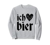 Oktoberfest Allemande 2021 Ich Bier with A Heart, Beer Lovers Sweatshirt