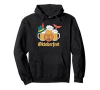 Oktoberfest Amoureux de Bière Bretzel Amusement Sweat à Capuche