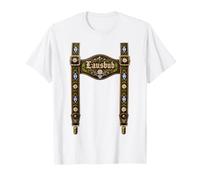 Oktoberfest Bretelles Rascal Bavière T-Shirt