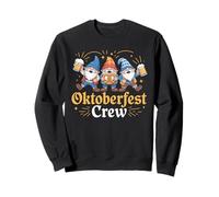 Oktoberfest Crew Lutin Amusant Bière Bretzel Sweatshirt