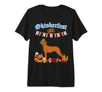 Oktoberfest de Magyar Vizsla T-Shirt Haut de Gamme