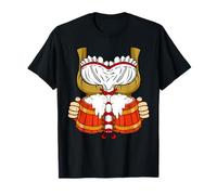 Oktoberfest Dirndl Dress German Costume Bavarian Women Funny T-Shirt