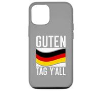 Oktoberfest Drapeau allemand Prost Guten Tag Y'all Funny Texas Coque pour iPhone 12/12 Pro