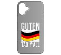 Oktoberfest Drapeau allemand Prost Guten Tag Y'all Funny Texas Coque pour iPhone 16 Plus