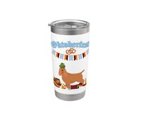 Oktoberfest du Cocker Spaniel Gobelet isotherme en acier inoxydable double paroi