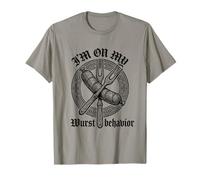 Oktoberfest I'm on My Wurst Behavior Fête de la bière Allemande Amusante T-Shirt