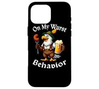 Oktoberfest on My Wurst Behavior Funny Eagle Festival Allemand Coque pour iPhone 16 Pro Max