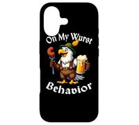 Oktoberfest on My Wurst Behavior Funny Eagle Festival Allemand Coque pour iPhone 17
