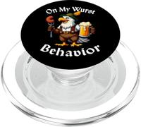 Oktoberfest on My Wurst Behavior Funny Eagle Festival Allemand PopSockets PopGrip pour MagSafe