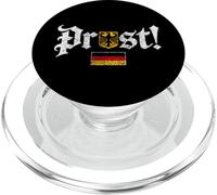 Oktoberfest Prost Funny German Flag Vintage Beer Drinking PopSockets PopGrip pour MagSafe