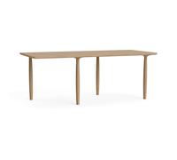 Oku Table de Salle à Manger L200 cm Chêne