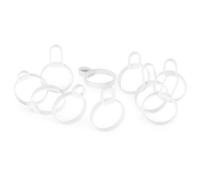 Okuli 10 x Écouteurs en Silicone Embouts d'oreilles pour Sony Linkbuds WF-L900 Casque Écouteurs en Blanc