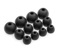 Okuli 12 x Écouteurs en Silicone Embouts d'oreilles pour Beats Flex, Tour 2.0 Casque Écouteurs en Noir