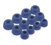 Okuli 12 x Écouteurs en Silicone Embouts d'oreilles pour Jabra Elite 3, 5, 7, 65t, 75t Casque Écouteurs en Bleu