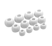 Okuli 12 x Écouteurs en Silicone Embouts d'oreilles pour JBL Live Buds 3 Casque Écouteurs en Blanc