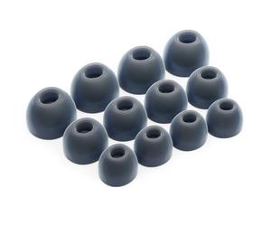 Okuli 12 x Écouteurs en Silicone Embouts d'oreilles pour JBL Live Pro 2 Casque Écouteurs en Bleu