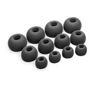 Okuli 12 x Écouteurs en Silicone Embouts d'oreilles pour JBL Tour Pro 2 Casque Écouteurs en Noir