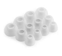 Okuli 12 x Écouteurs en Silicone Embouts d'oreilles pour JBL Tune Beam, Ghost Casque Écouteurs en Blanc