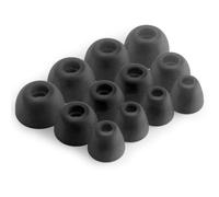 Okuli 12 x Écouteurs en Silicone Embouts d'oreilles pour JBL Tune Beam, Ghost Casque Écouteurs en Noir