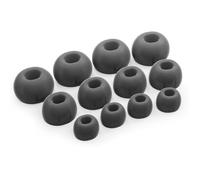 Okuli 12 x Écouteurs en Silicone Embouts d'oreilles pour JBL Tune Buds Casque Écouteurs en Noir
