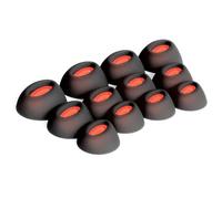 Okuli 12 x Écouteurs en Silicone Embouts d'oreilles pour JBL Tune Flex Casque Écouteurs en Noir