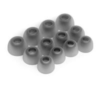 Okuli 12 x Écouteurs en Silicone Embouts d'oreilles pour JBL Wave 200 TWS Casque Écouteurs en Noir