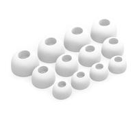 Okuli 12 x Écouteurs en Silicone Embouts d'oreilles pour Samsung Galaxy Buds 3 Pro Casque Écouteurs en Blanc