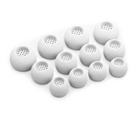 Okuli 12 x Écouteurs en Silicone Embouts d'oreilles pour Sennheiser Momentum 4 Casque Écouteurs en Blanc