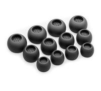 Okuli 12 x Écouteurs en Silicone Embouts d'oreilles pour Sennheiser Momentum 4 Casque Écouteurs en Noir