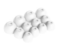 Okuli 12 x Écouteurs en Silicone Embouts d'oreilles pour Sony WF-C500 Casque Écouteurs en Blanc