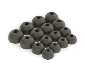 Okuli 16 x Écouteurs en Silicone Embouts d'oreilles pour Sony LinkBuds Fit Casque Écouteurs en Noir