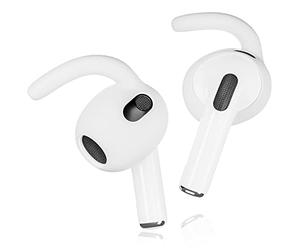 Okuli 4 x Écouteurs en Silicone Embouts d'oreilles Crochets pour Apple AirPods (3rd Gen) Casque Écouteurs