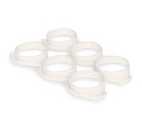 Okuli 6 x Écouteurs en Silicone Embouts d'oreilles Crochets pour Bose QuietComfort Ultra Casque Écouteurs en Blanc