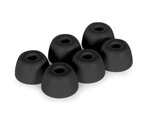 Okuli 6 x Écouteurs en Silicone Embouts d'oreilles pour Google Pixel Buds Pro Casque Écouteurs en Noir