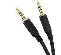 OKULI Câble Audio de Remplacement Compatible avec Alienware AW310H, AW510H Casque Écouteurs