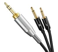 OKULI Câble Audio de Remplacement Compatible avec Sennheiser HD212 Casque Écouteurs