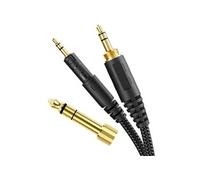 Okuli Câble Audio de Remplacement pour Audio Technica ATH-M50, ATH-M50x Casque Ecouteurs